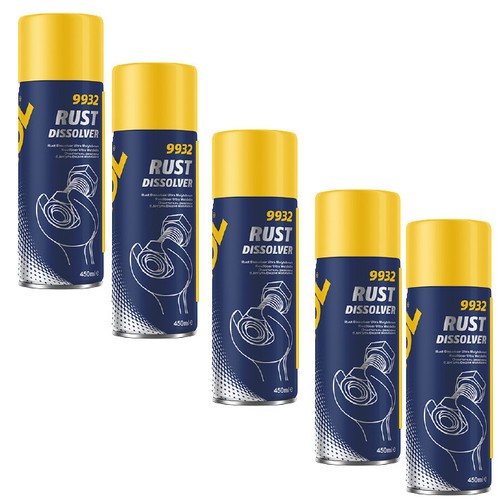 5x450ml mannol rostlöser - 5x450ml,