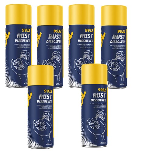 6x450ml mannol rostlöser - 6x450ml,