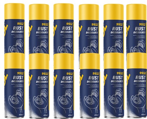 12x450ml mannol rostlöser - 12x450ml,