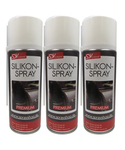 Silikonspray 400ml premium - 3x,