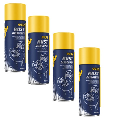 4x450ml mannol rostlöser - 4x450ml,