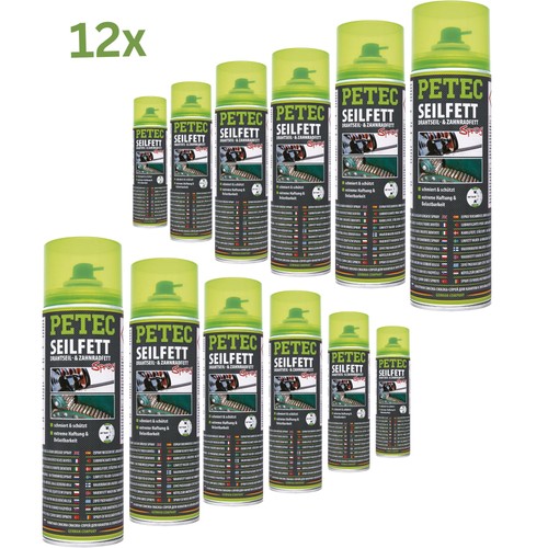 Petec 12x seilfett - 12x,
