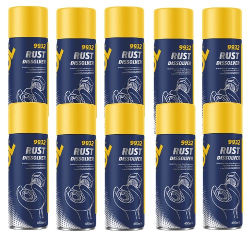10x450ml mannol rostlöser - 10x450ml,