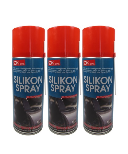 Silikonspray 450ml - silikonspray, 3x
