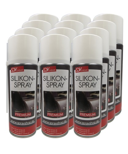 12x silikonspray 400ml - 12x,